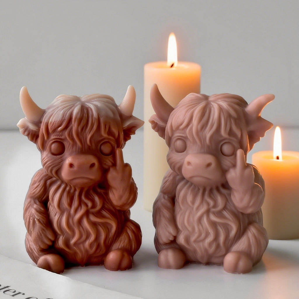 Candle Making Activity - DIY Karikatür Yak Kaplumbağa Aroma Mum