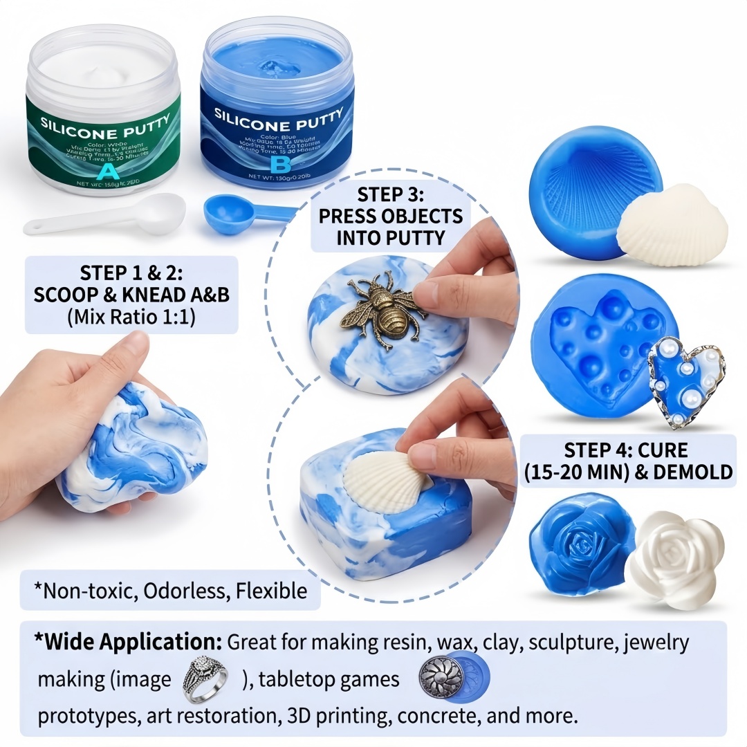 Silikon Macun Kalıp Yapım Malz - Candle Making Activity incelemesi ve fiyatı