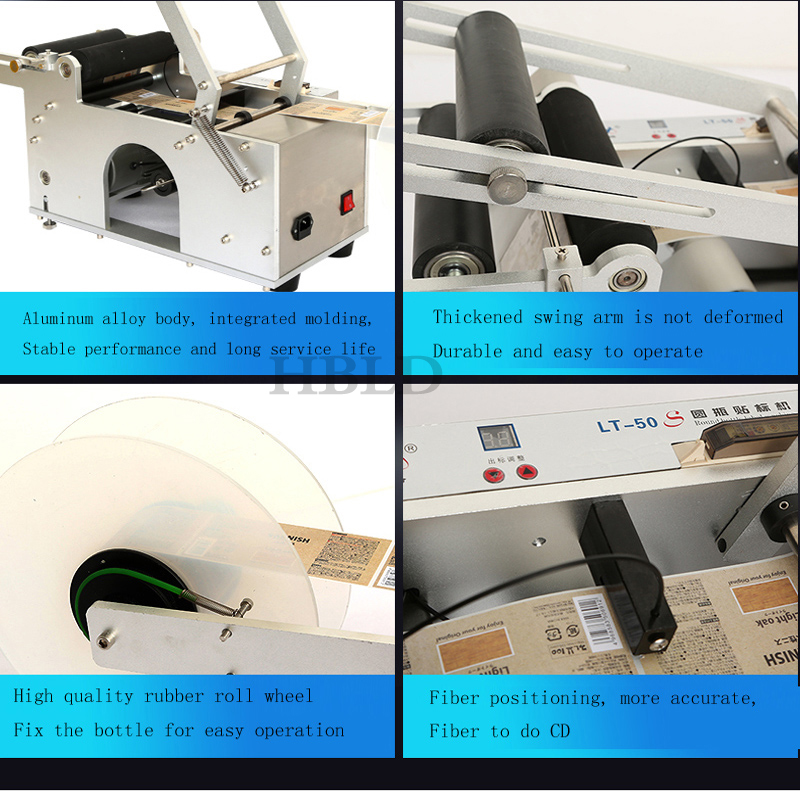 Yarı Otomatik Şişe Etiketleme  - Label Sticker Round incelemesi ve fiyatı