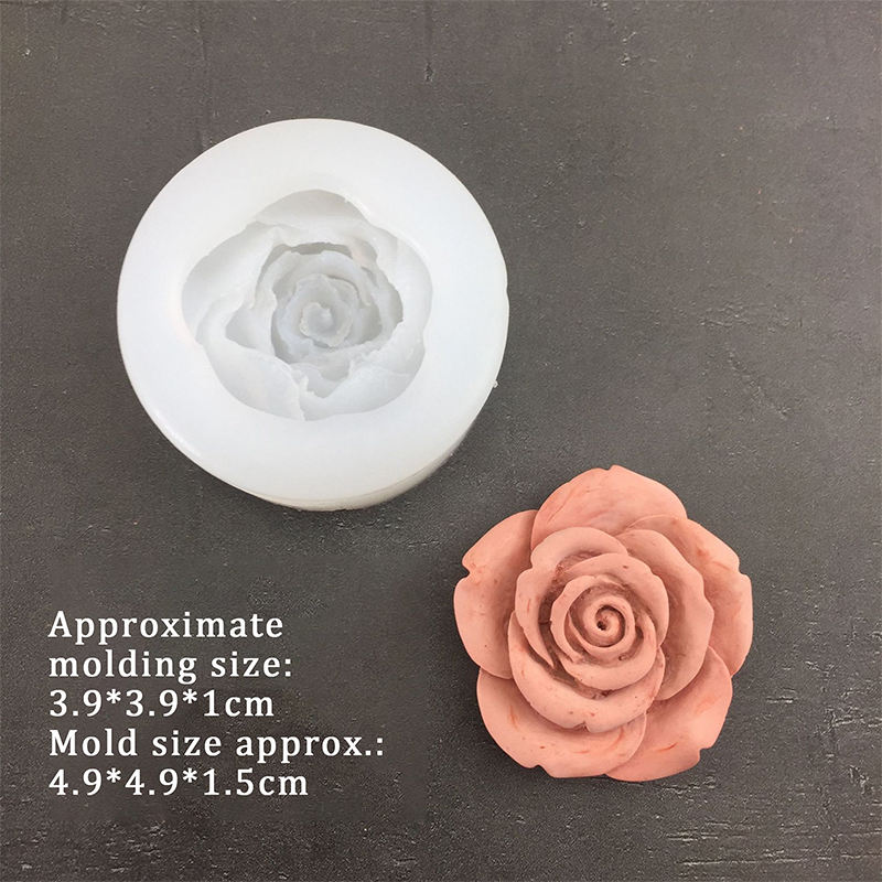 3D gül çiçek şekli yaprak sili - Candle Making Tutorial incelemesi ve fiyatı