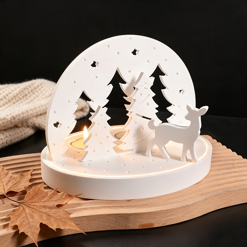 Noel Geyiği Tealight Mumluk Si - Candle Making Tutorial incelemesi ve fiyatı