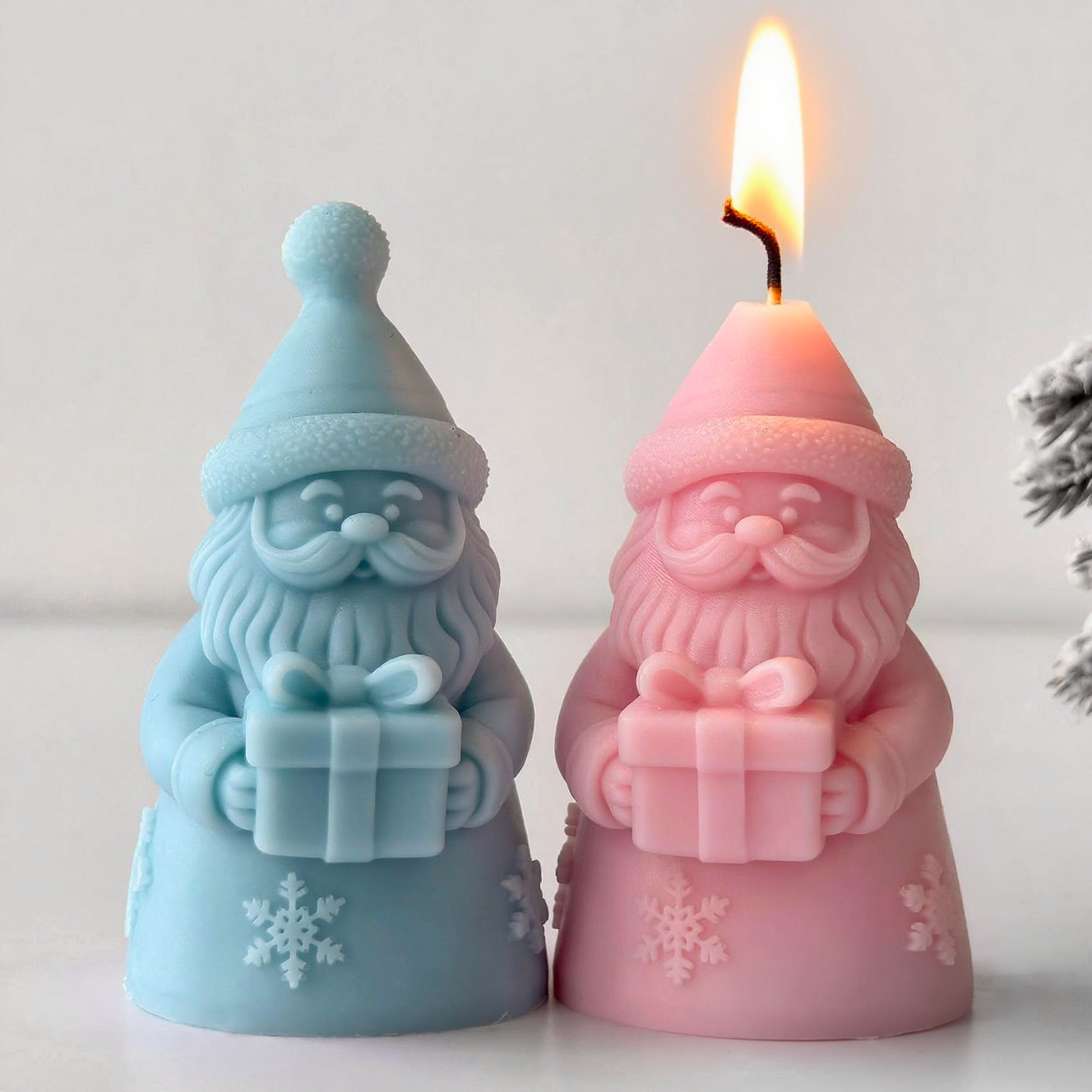 Noel Baba Hediye Kutusu siliko - Candle Making Activity incelemesi ve fiyatı