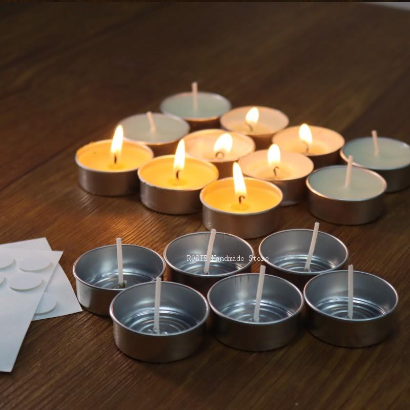 Boş çay balmumu dairesel alümi - Candle Making Tips incelemesi ve fiyatı