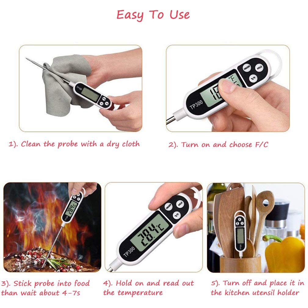 Dijital Et ve Yiyecek Termomet - Thermometer Candy Candle incelemesi ve fiyatı