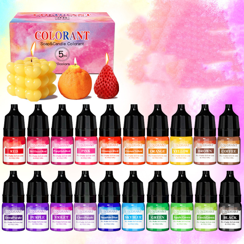 20 renk mum balmumu Pigment sı - Candle Making Tips incelemesi ve fiyatı