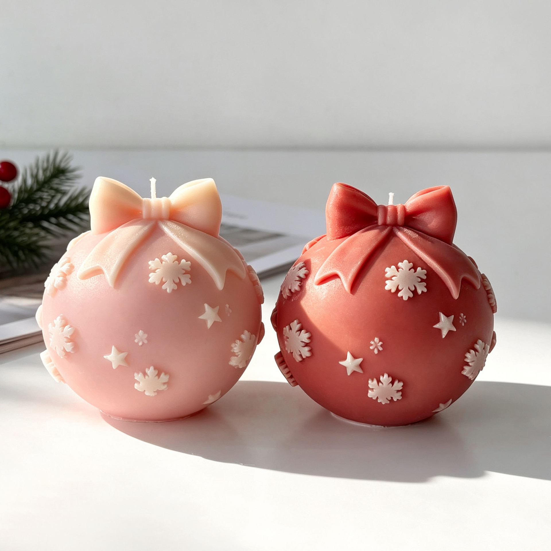DIY Papyon Noel Topu silikon k - Candle Making Activity incelemesi ve fiyatı