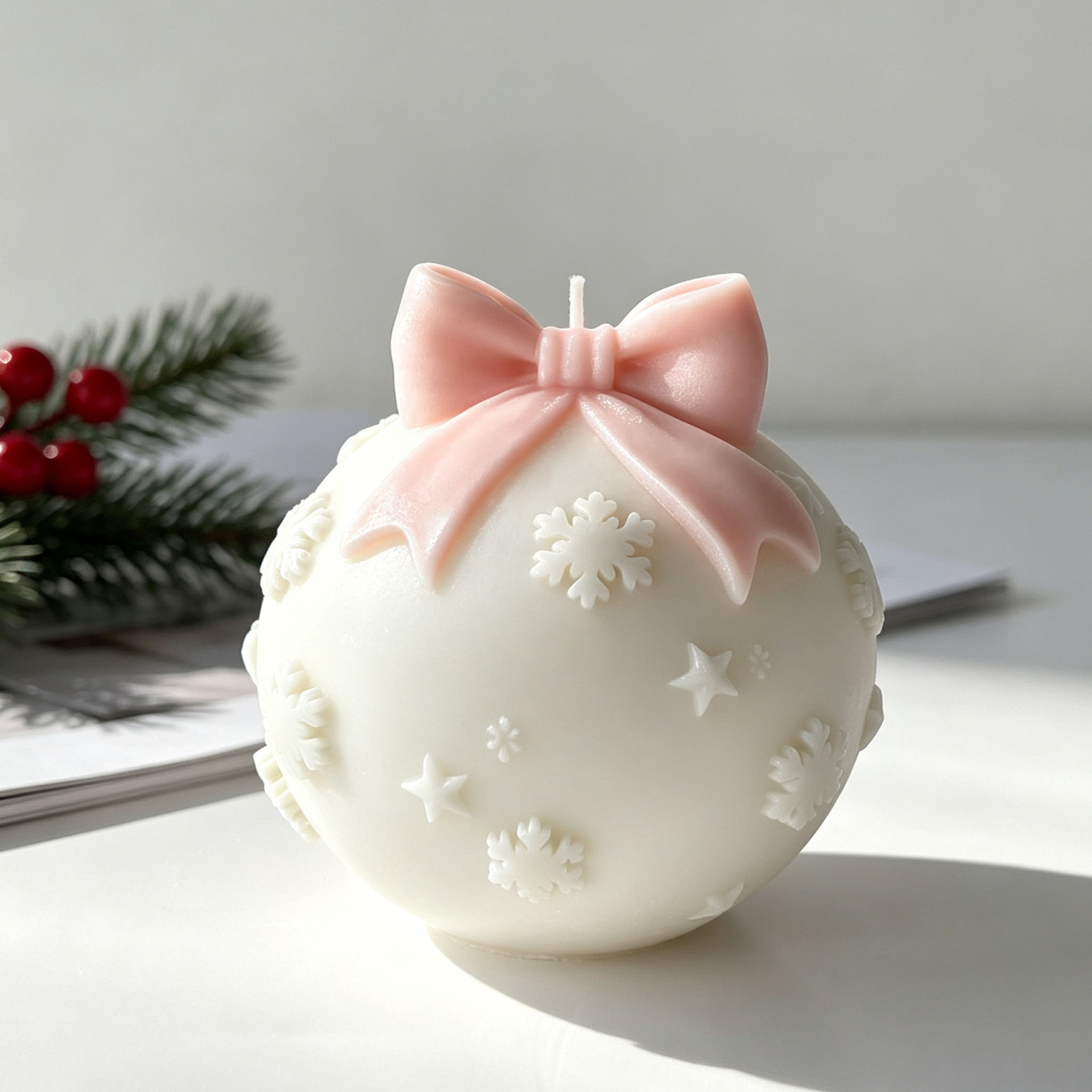DIY Papyon Noel Topu silikon k - Candle Making Activity incelemesi ve fiyatı