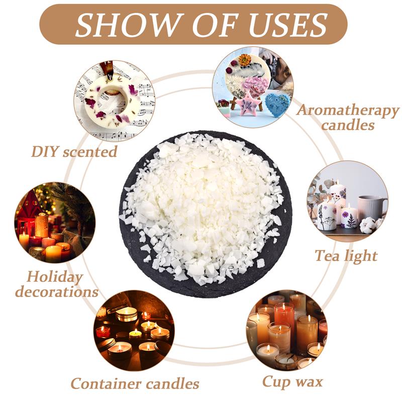 50-1000g Doğal Saf Soya Balmum - Candle Making Scents incelemesi ve fiyatı