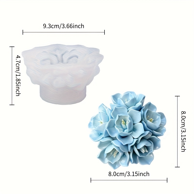 1 adet Ortanca Mum Silikon Kal - Candle Making Tutorial incelemesi ve fiyatı
