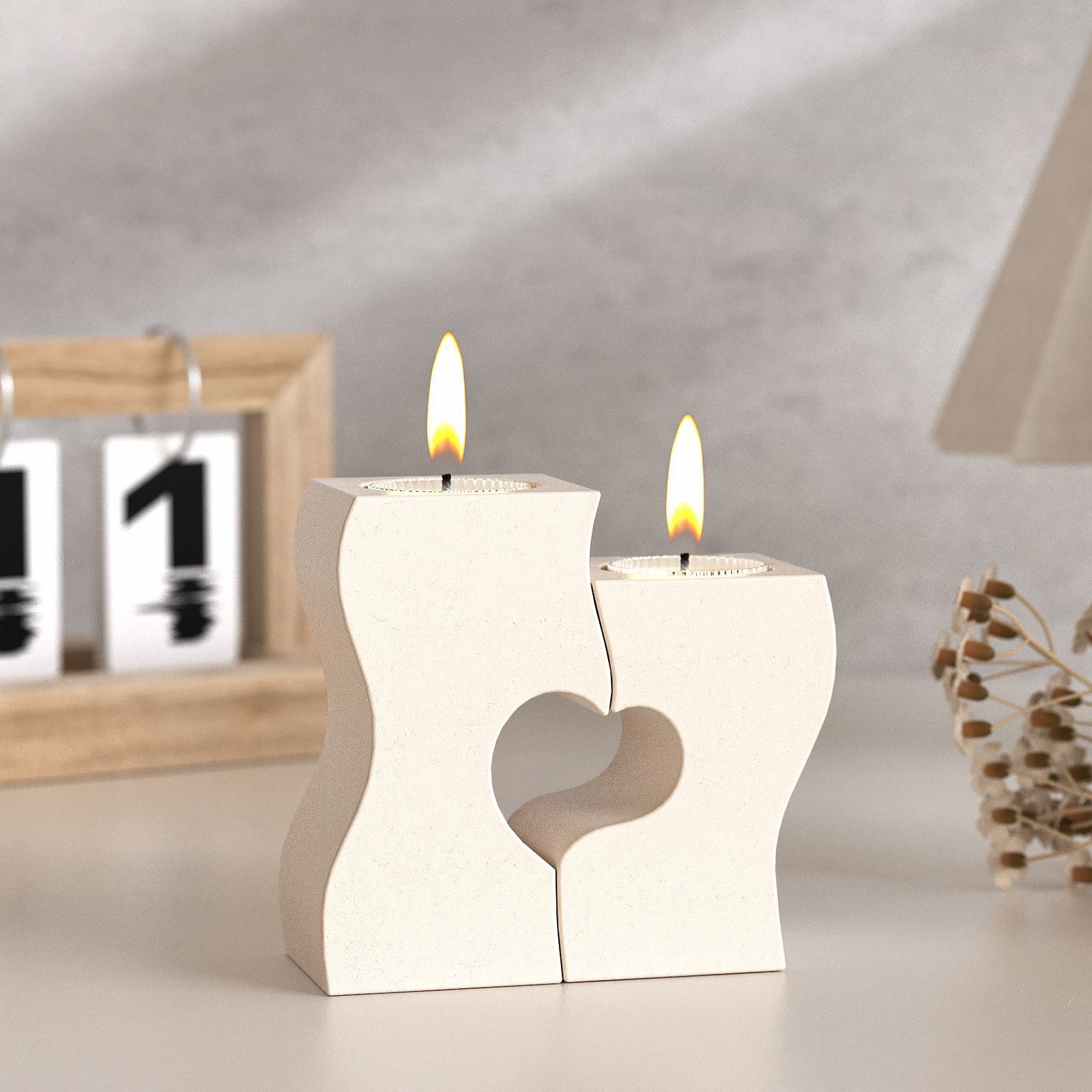 S Kalp Şamdan Silikon Kalıplar - Candle Making Tutorial incelemesi ve fiyatı