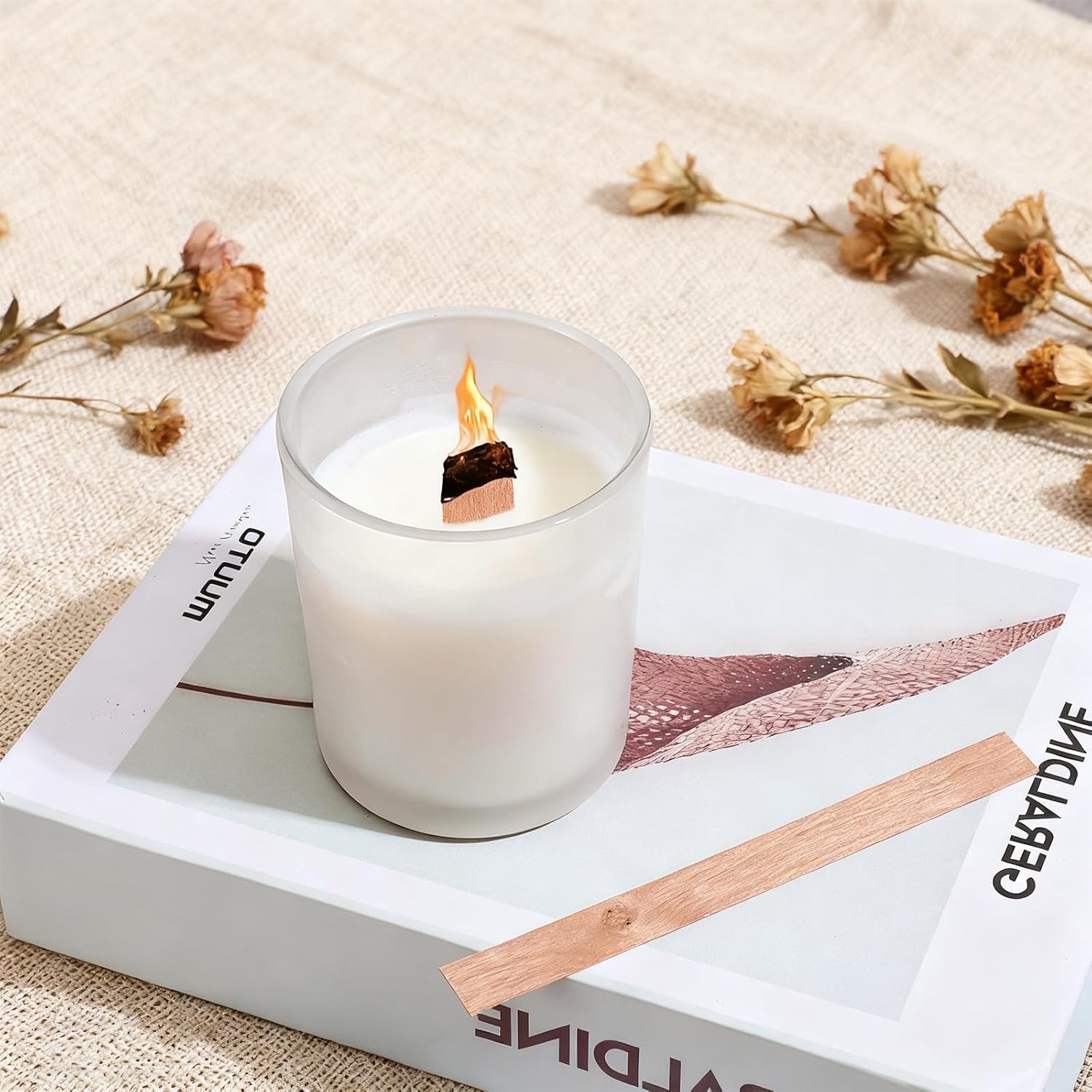 60 adet ahşap fitiller mum yap - Candle Making Tips incelemesi ve fiyatı
