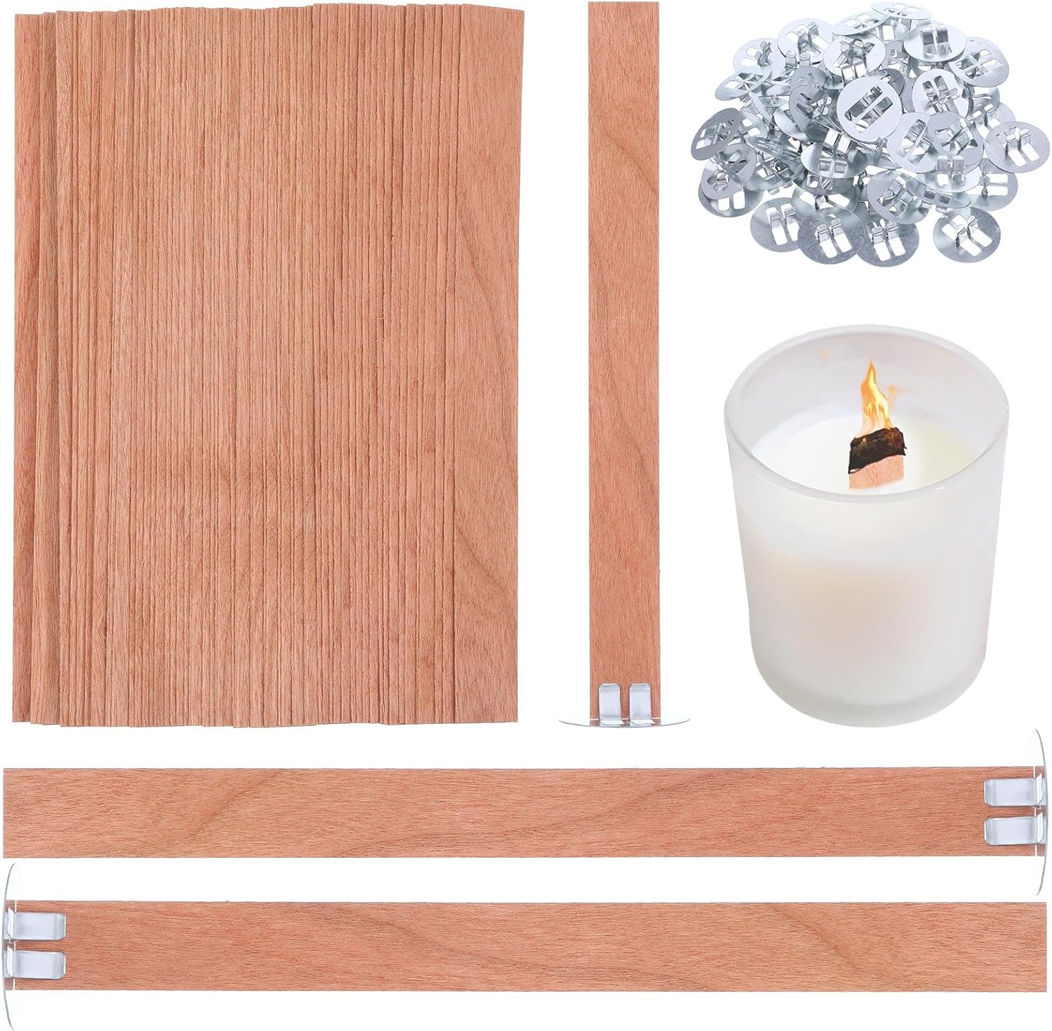 60 adet ahşap fitiller mum yap - Candle Making Tips incelemesi ve fiyatı
