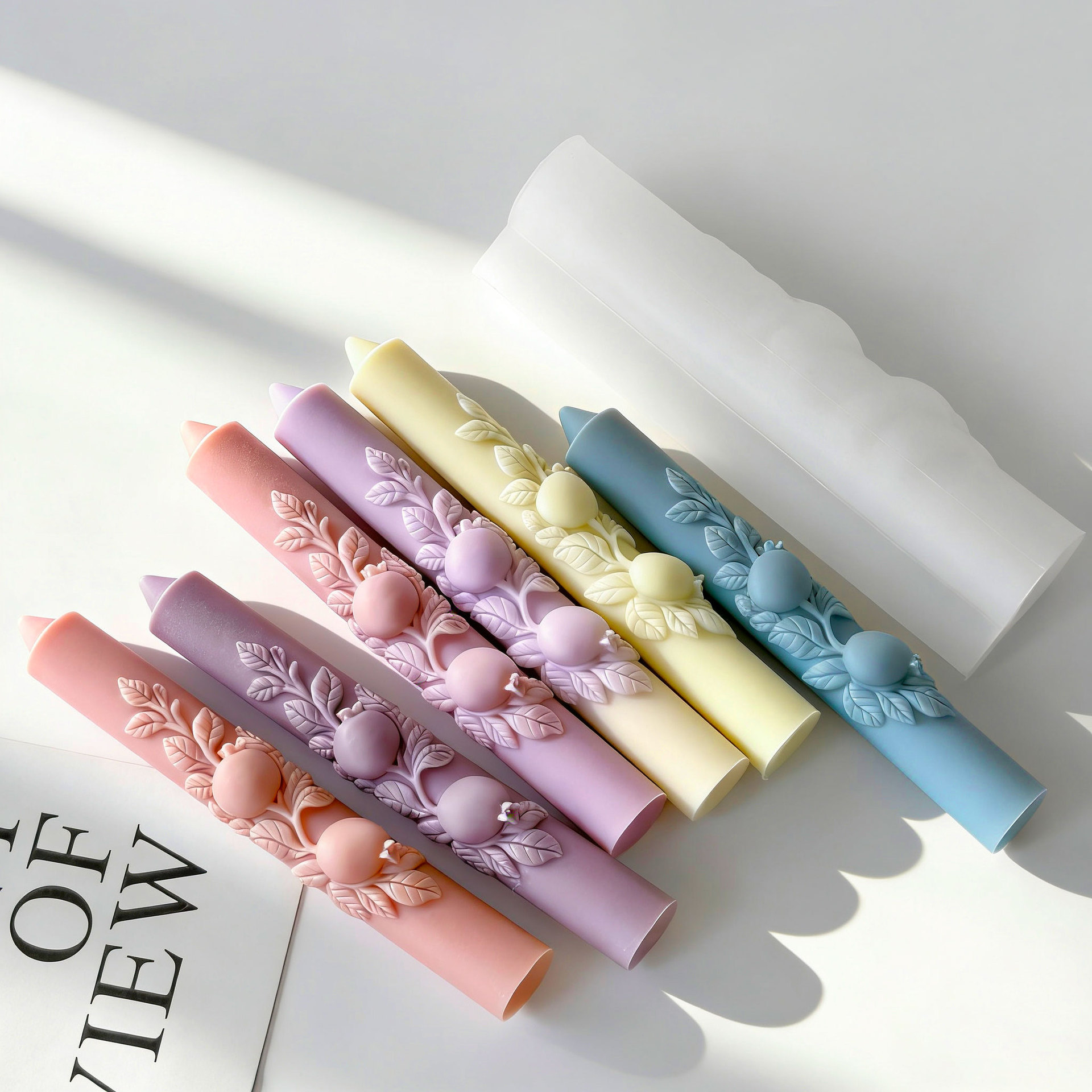 DIY Nar Desenli Uzun Çubuk Sil - Candle Making Tips incelemesi ve fiyatı
