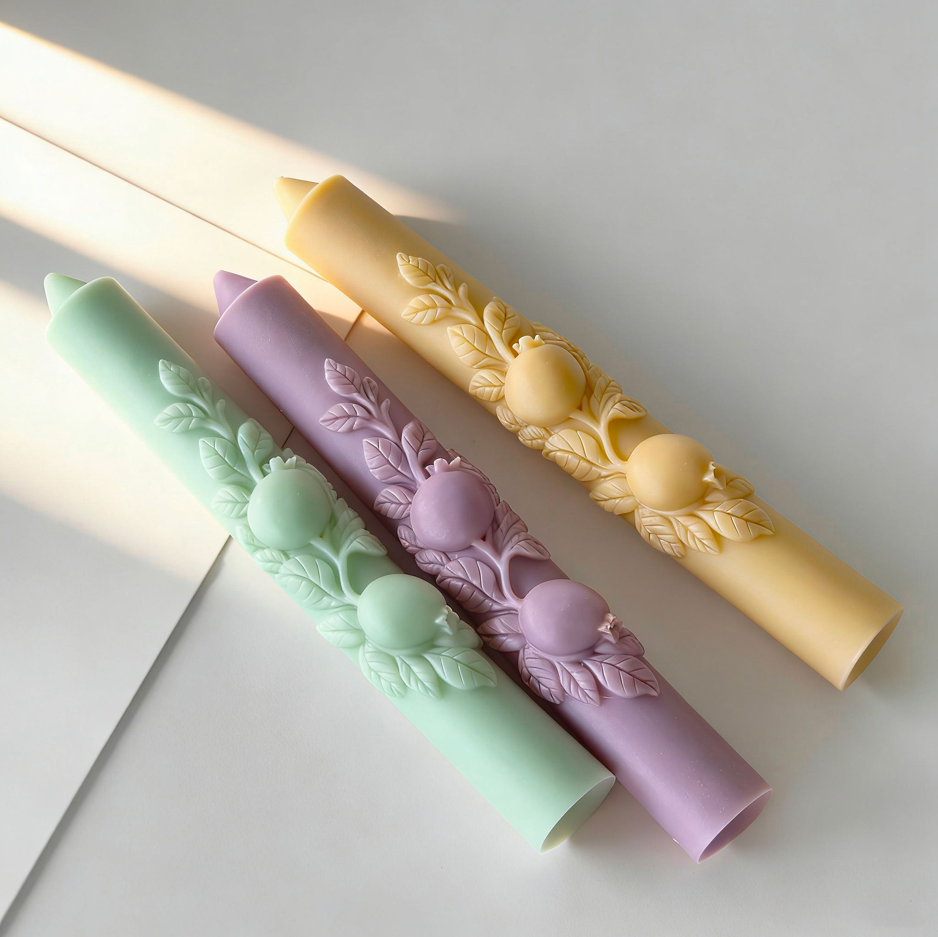 DIY Nar Desenli Uzun Çubuk Sil - Candle Making Tips incelemesi ve fiyatı