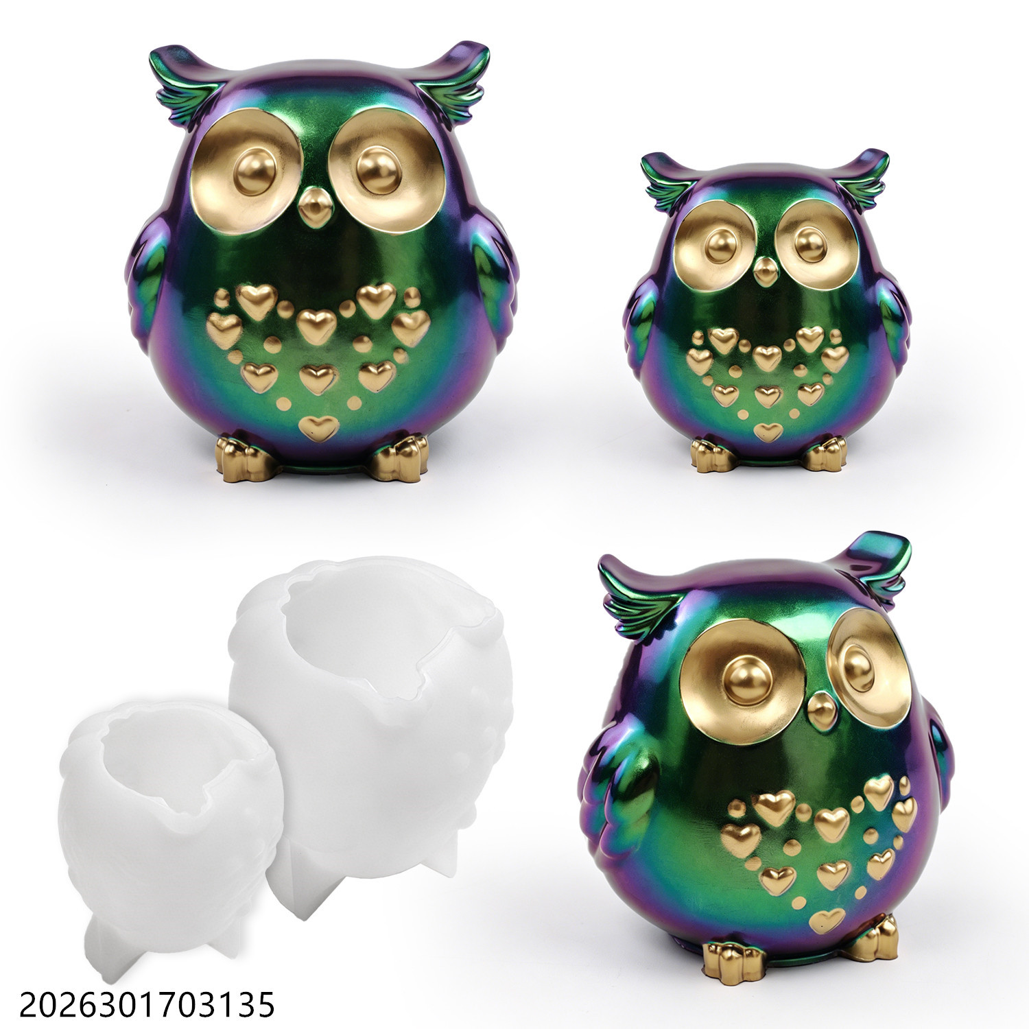 Baykuş silikon kalıp 3D kuş şe - Candle Making Scents incelemesi ve fiyatı