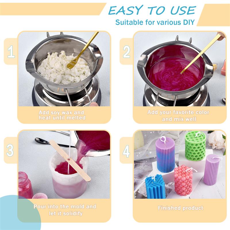 100/500g/1 kg Saf Soya Balmumu - Candle Making Activity incelemesi ve fiyatı