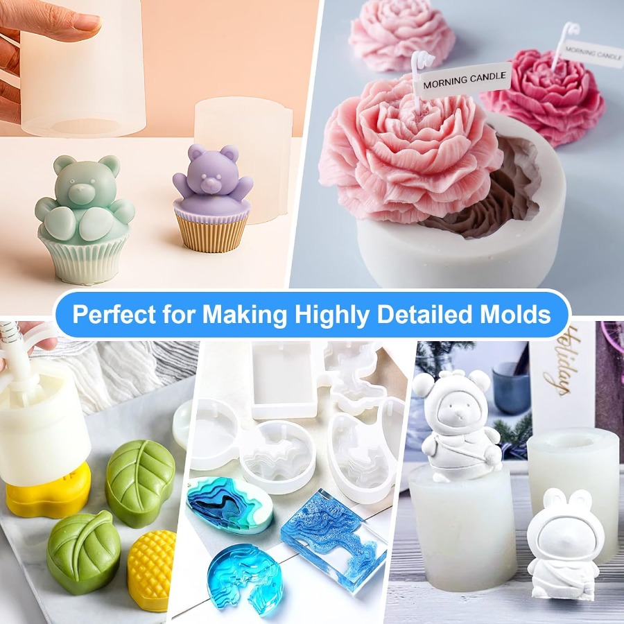 Silikon Kalıp Yapım Seti, 38,8 - Candle Making Activity incelemesi ve fiyatı